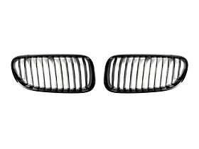 2011-2012 BMW 3-Series E92 2DR Coupe LCI Replacement Glazing Black Front Grille 