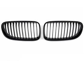 2011-2012 BMW 3-Series E92 2DR Coupe LCI Replacement Stealth Black Front Grille 