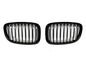 2009-2016 BMW 5-Series Gran Turismo GT Replacement Glazing Black Front Grille - 