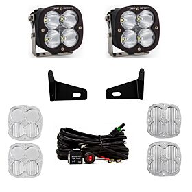 XL Sport A-Pillar Kit 17-22 Maverick X3 Driving/Combo Clear by Baja Designs - 447806