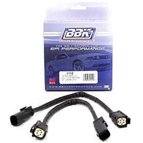2011-2017 Ford Mustang V6/GT Rear O2 Extensions - 12 In. by BBK Performance - 1110
