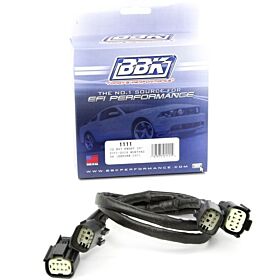 2011-2014 Ford Mustang V6 Front O2 Extensions - 24 In. by BBK Performance - 1111
