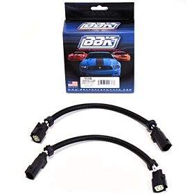 2018-2022 Ford Mustang GT Front O2 Sensor Extensions 18 In. by BBK Performance - 1121