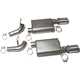 2005-2010 Ford Mustang GT Varitune Axleback Stainless by BBK Performance - 41005