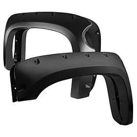 2007-2013 Chevrolet Silverado 1500 69.3 Inch Short Bed Terrain Fender Flares 4PC by Bulken Off-Road - BKN-14818264