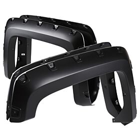 2014-2018 Chevrolet Silverado 2500/3500 Terrain Fender Flares 4PC by Bulken Off-Road - BKN-14818645