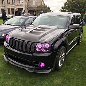 2006-2010 Jeep Grand Cherokee Front Fiberglass Aero Splitter by Black Ops Auto Works - 240.0947