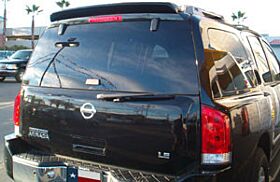 2004-2010 Infiniti Qx56 Custom Roof Spoiler Wing - FG-045