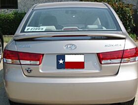 2007-2010 KIA Optima Custom Post Spoiler Wing - FG-048