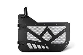 2018-2022 Jeep Wrangler JL & 2020-2022 JT Half-Doors With Aluminum Mesh by DV8 Off-Road - HDJL-01F