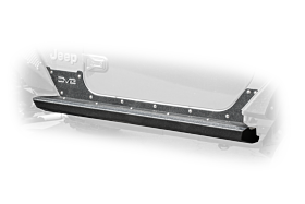 2018-2022 Jeep Wrangler JL 2-Door Rock Sliders With Rock Skins by DV8 Off-Road - SRJL-26