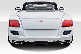 2011-2016 Bentley Continental GT Duraflex Eros Version 1 Rear Bumper - 1 Piece - 113956