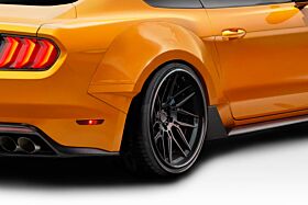 2015-2023 Ford Mustang Couture Grid Wide Body Rear Fender Flares 4PC - 114999