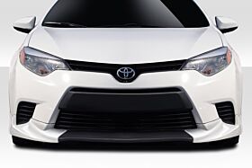 2014-2016 Toyota Corolla Duraflex Zeta Front Lip Under Spoiler (base model only) - 3 Piece - 115046