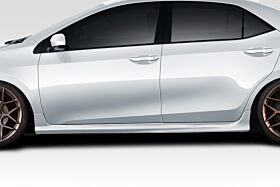 2014-2016 Toyota Corolla Duraflex Zeta Side Skirt Rocker Panels - 2 Piece - 115048