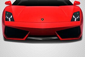 2004-2013 Lamborghini Gallardo Carbon Creations LP560 LP570 Look Front Middle Add On Lip Spoiler Air Dam - 1 Piece - 115150