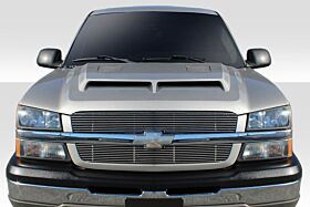 2002-2006 Chevrolet Avalanche (w/o cladding) 2003-2005 Silverado Duraflex GT500 Hood - 1 Piece - 115176