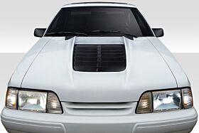 1987-1993 Ford Mustang Duraflex GT500 V2 Hood - 1 Piece - 115187