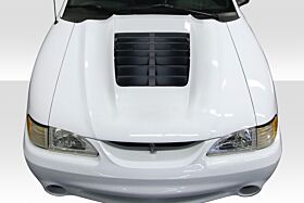 1994-1998 Ford Mustang Duraflex GT500 V2 Hood - 1 Piece - 115189
