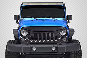 2007-2018 Jeep Wrangler Carbon Creations Predator Grille - 1 Piece - 115251