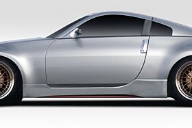 2003-2008 Nissan 350Z Z33 Duraflex N4 Side Skirts Rocker Panels - 2 Piece - 115274