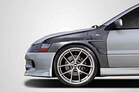 2003-2006 Mitsubishi Lancer Evolution 8 9 Carbon Creations C-Speed Fenders - 2 Piece - 115307