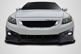 2008-2010 Honda Accord 2DR Carbon Creations HFP V2 Look Front Lip Under Spoiler Air Dam - 1 Piece - 115448