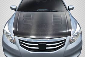 2008-2012 Honda Accord 4DR Carbon Creations TS-1 Hood - 1 Piece - 115478