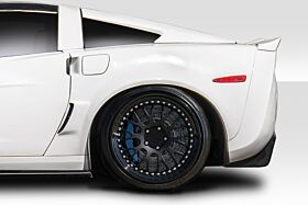 2005-2013 Chevrolet Corvette C6 Duraflex ZR2 Rear Fenders - 2 Piece - 115500