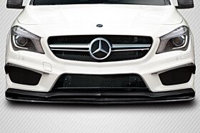 2014-2015 Mercedes CLA Class C117 CLA45 Carbon Creations R Spec Front Lip Under Spoiler - 1 Piece - 115626