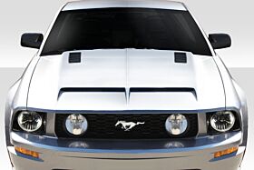 2005-2009 Ford Mustang Duraflex GT500 V3 Hood - 1 Piece - 115789