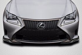 2014-2018 Lexus RC Series RC200T RC350 Carbon Creations EBS Front Lip Splitters - 2 Piece (F Sport model only) - 115803