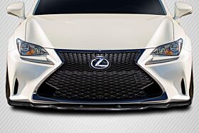 2014-2018 Lexus RC Series RC200T RC350 Carbon Creations AG Design Front Lip Spoiler - 1 Piece (F Sport model only) - 115805