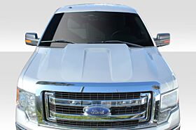 2009-2014 Ford F-150 Duraflex 2" Cowl Hood - 1 Piece - 116046