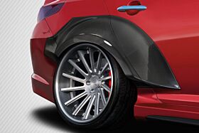 2011-2013 Kia Optima Carbon Creations CPR Wide Body Rear Fender Flares - 6 Piece - 116249