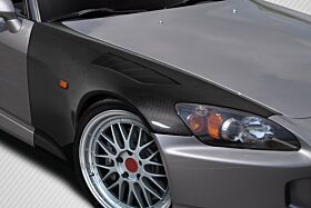 2000-2009 Honda S2000 Carbon Creations EVS Front Fenders - 2 Piece - 116254