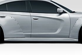 2015-2023 Dodge Charger Duraflex SKS Wide Body Side Skirts Rocker Panels - 2 Piece - 116353