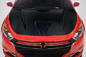 2013-2016 Dodge Dart Carbon Creations MPR V2 Hood - 1 Piece - 116378