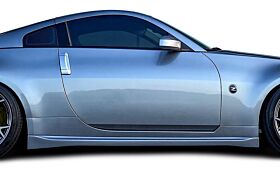 2003-2008 Nissan 350Z Z33 Couture Urethane N-3 Side Skirts Rocker Panels - 2 Piece - 116412