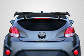 2012-2017 Hyundai Veloster Turbo Carbon Creations MR Wing Spoiler - 3 Piece - 116451