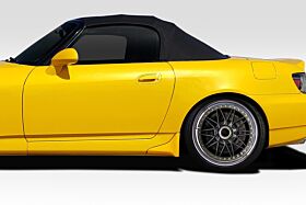 2000-2009 Honda S2000 Duraflex OEM Look Side Skirt Add Ons - 2 Piece - 116488
