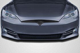 2012-2016.5 Tesla Model S Carbon Creations OEM Facelift Refresh Look Front Grille - 1 Piece - 116517