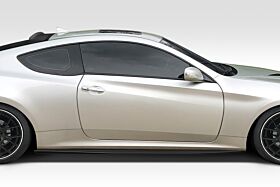 2010-2016 Hyundai Genesis Coupe 2DR Duraflex UnderG Side Skirt Rocker Panels - 2 Piece - 116652