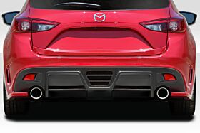 2014-2016 Mazda 3 Hatchback Duraflex KSS Rear Bumper - 1 Piece - 117282