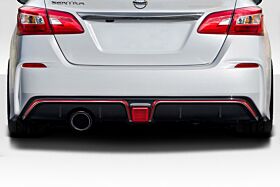 2016-2019 Nissan Sentra Duraflex N1 Rear Bumper Cover - 1 Piece - 117582
