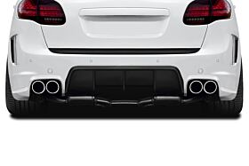 Aero Function AF-4 Style Fiberglass/FRP Rear Bumper for 2011-2014 Porsche Cayenne - 117868