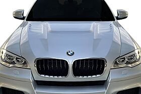 Aero Function AF-1 Style Fiberglass/FRP Hood for 2008-2014 BMW X6M - 117880