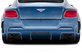 Aero Function AF-1 Style Fiberglass/FRP Rear Bumper for 2012-2018 Bentley Continental - 117902