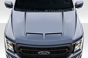 2021-2023 Ford F-150 Duraflex GT500 Look Fiberglass Hood - 1 Piece - 117990