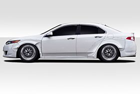 2009-2014 Acura TSX Duraflex Khan Wide Body Fender Flare Kit - 10 Piece - 118339